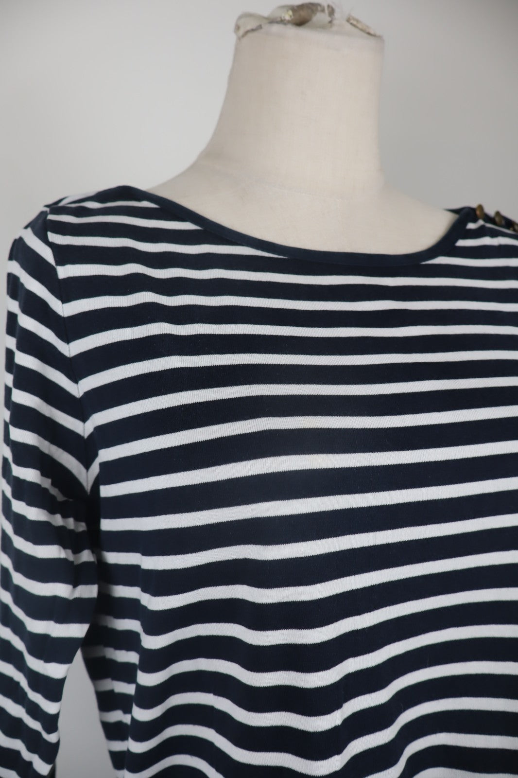 TOMMY HILFIGER MAGLIA DONNA TG L WOMAN T-SHIRT CASUAL VINTAGE COTONE COTTON