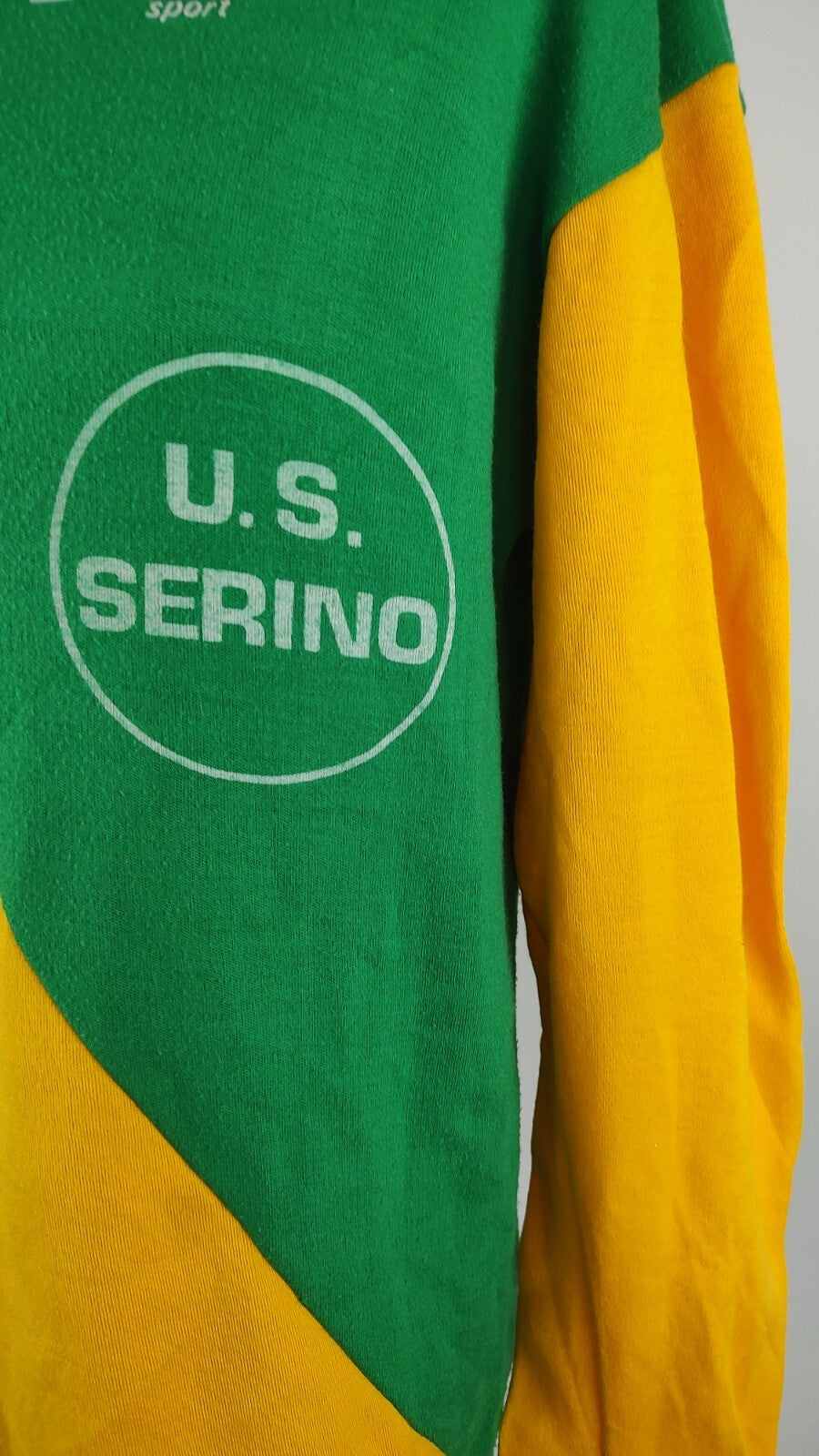 SEV SPORT SERINO MAGLIA CALCIO UOMO TG 6 SOCCER TRIKOT MAN JERSEY nr. 2