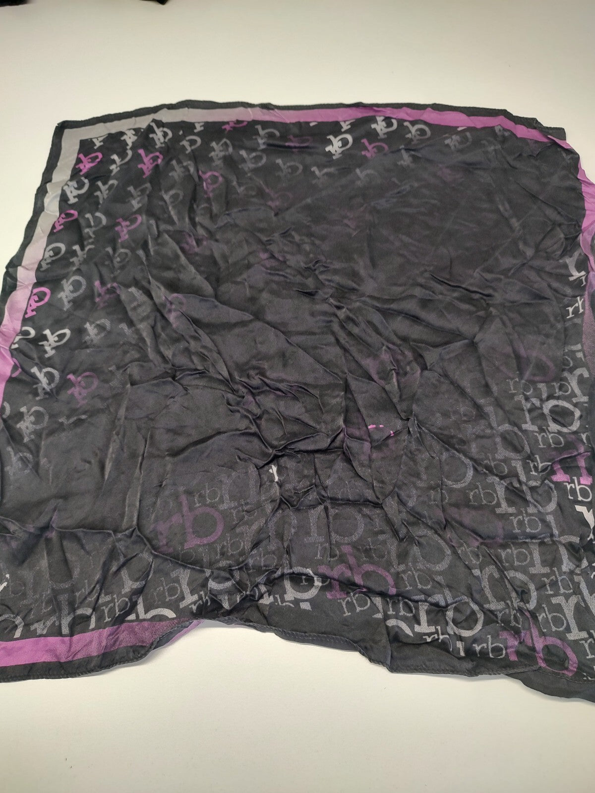 ROCCOBAROCCO FOULARD 100% SILK SETA SCARVES SCARF SQUARE MADE ITALY