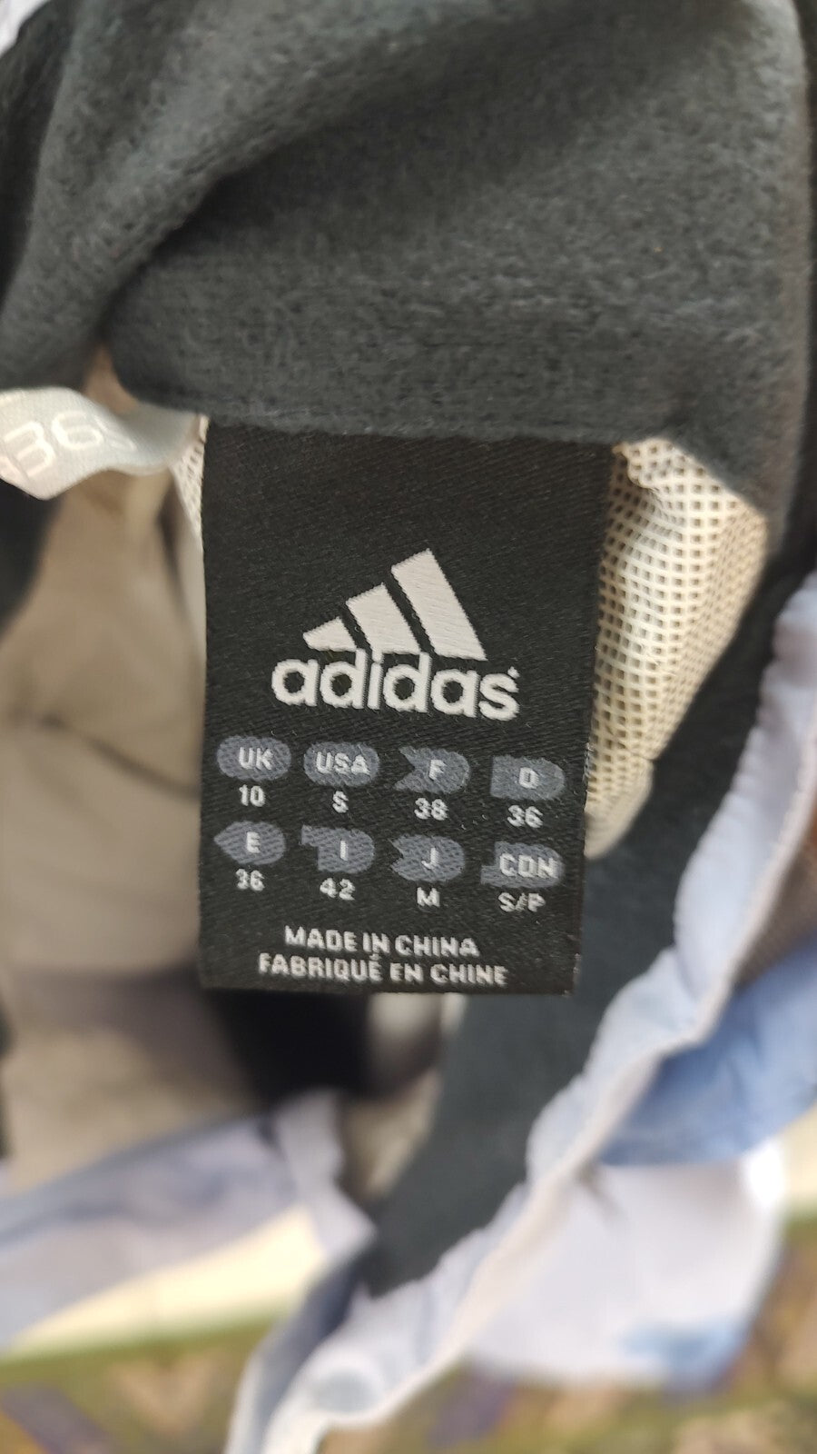 ADIDAS GIUBBINO DONNA Tg. 42 WOMAN IMPERMEABILE CASUAL JACKET VINTAGE