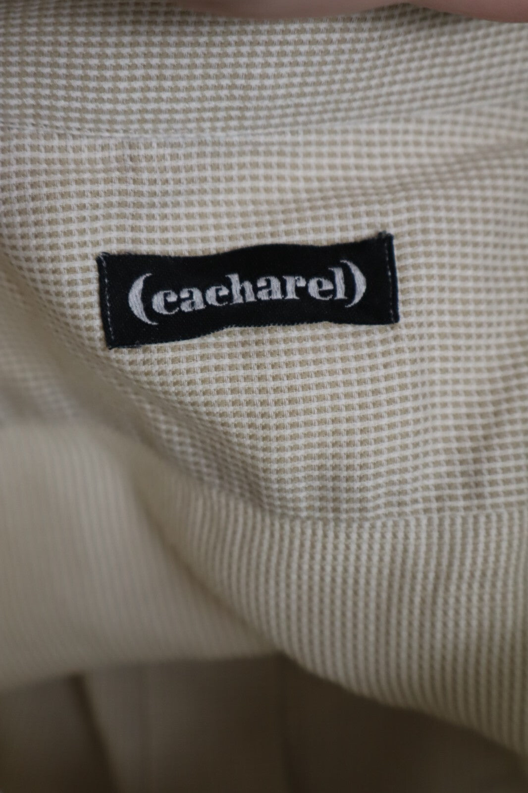 CACHAREL CAMICIA UOMO TG. 16,5  MAN CASUAL VINTAGE SHIRT COTONE