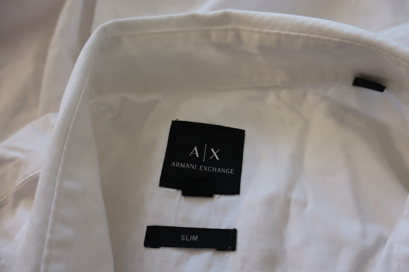 AX ARMANI EXCHANGE CAMICIA UOMO COTONE TG. S SLIM MAN CASUAL VINTAGE SHIRT