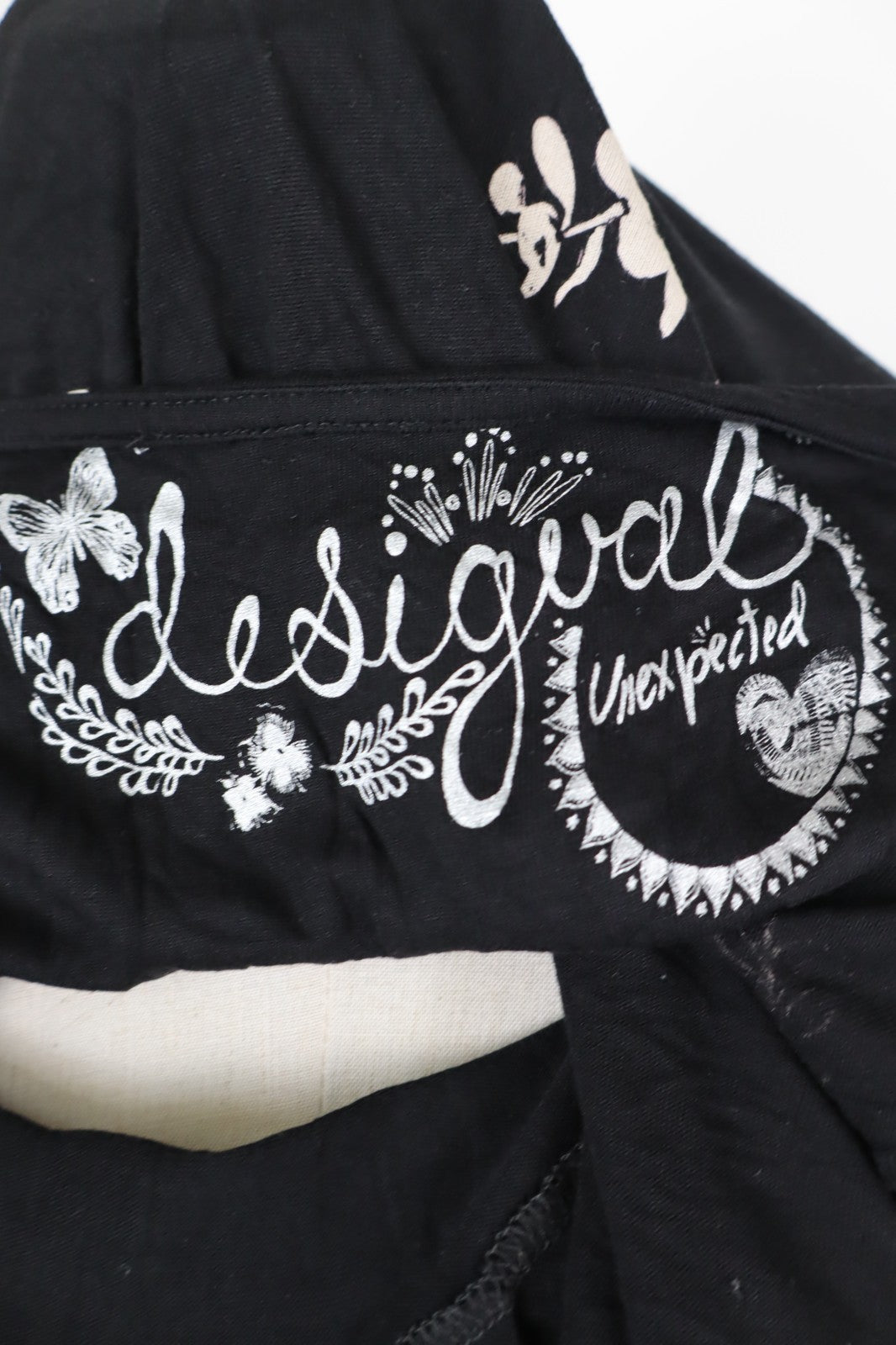 DESIGUAL VESTITO DONNA TG. S WOMAN CASUAL VINTAGE DRESS ABITO VISCOSA