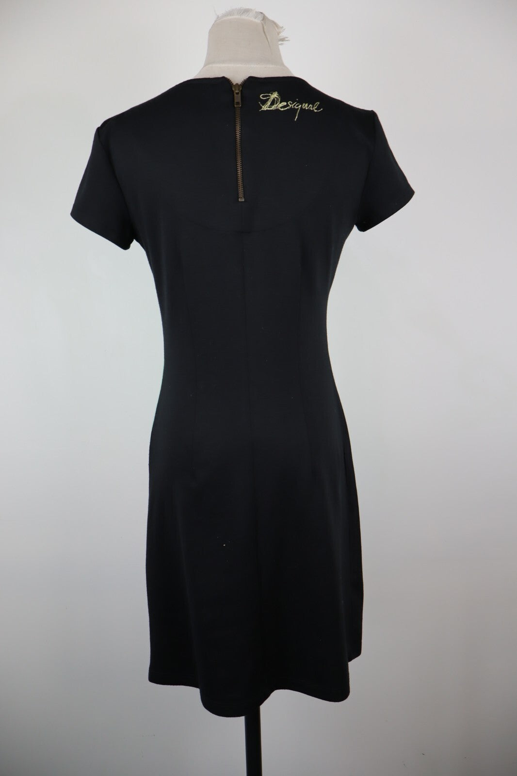 DESIGUAL VESTITO DONNA TG. S WOMAN CASUAL VINTAGE DRESS ABITO