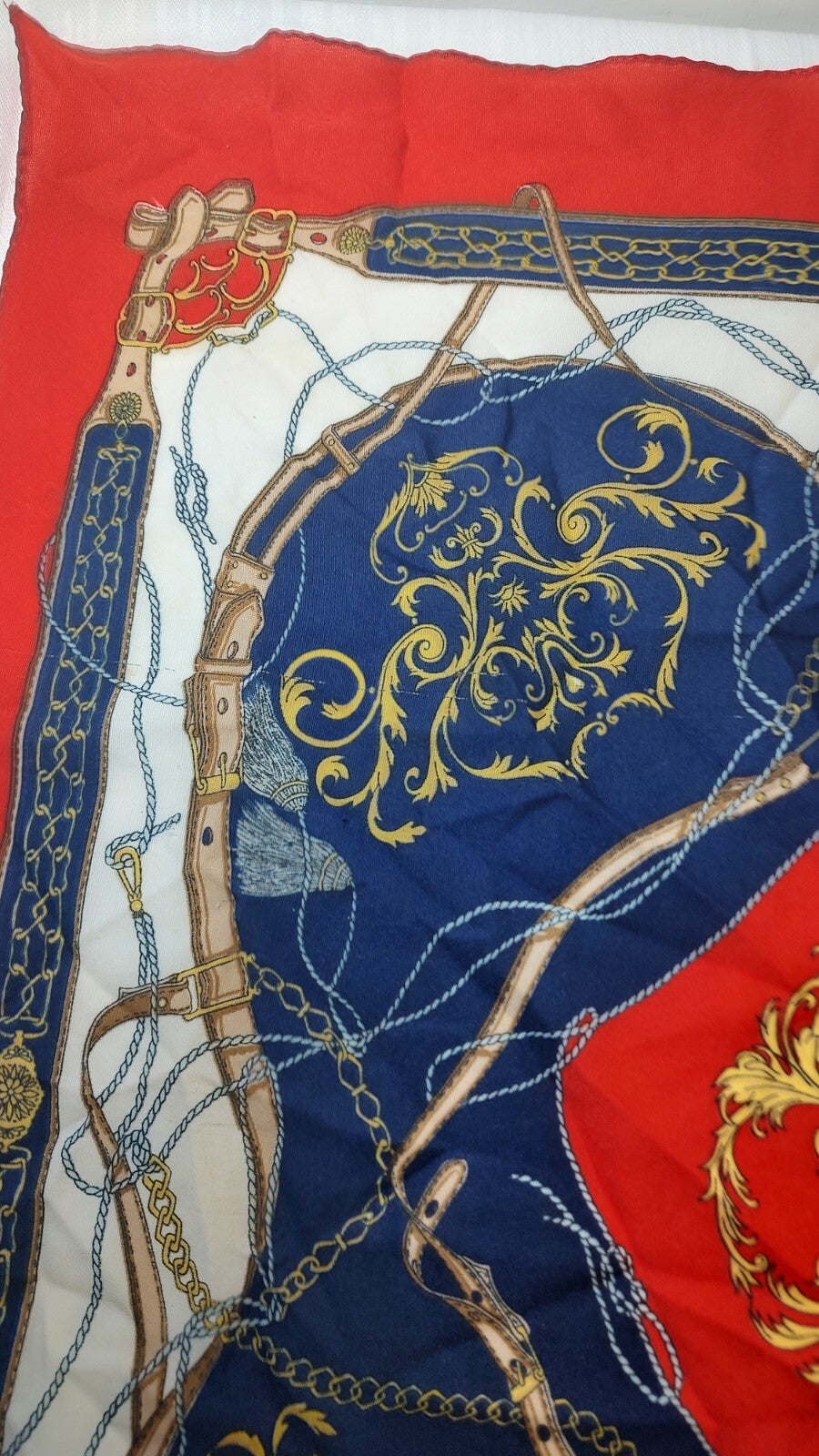 MARC LAURY FOULARD 100% SILK SETA SCARVES SCARF SQUARE MADE IN ITALY