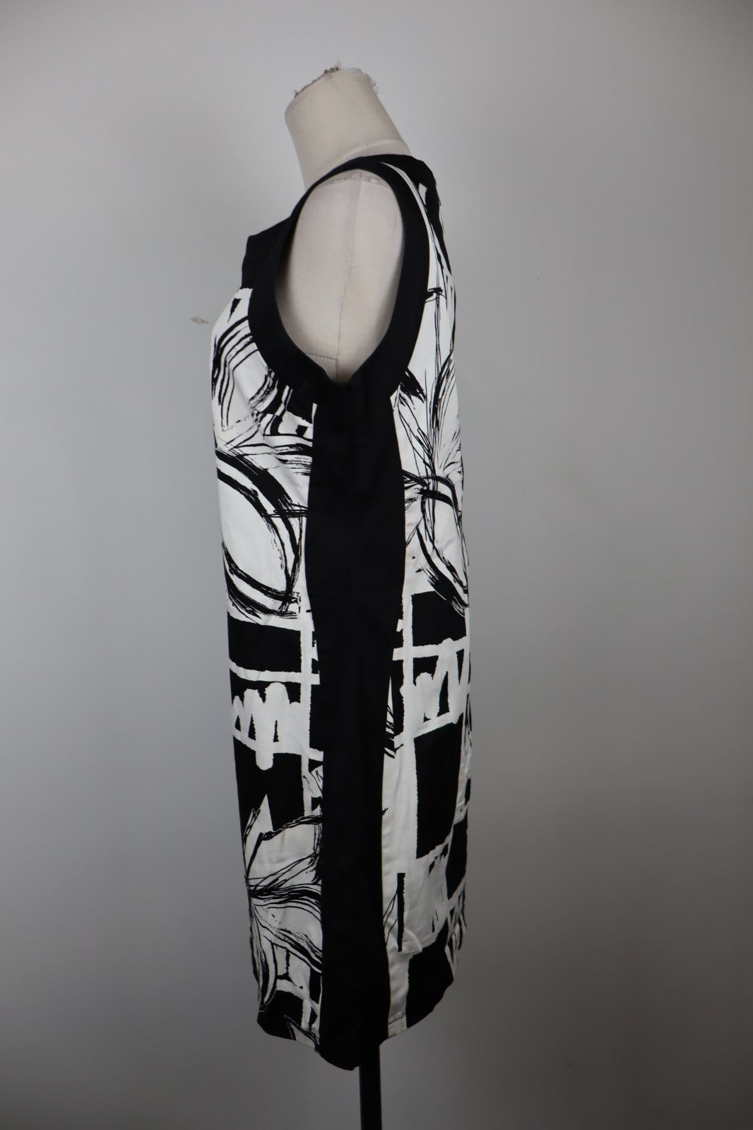 DESIGUAL VESTITO ABITO SMANICATO DONNA TG 42 WOMAN CASUAL VINTAGE DRESS LOGO