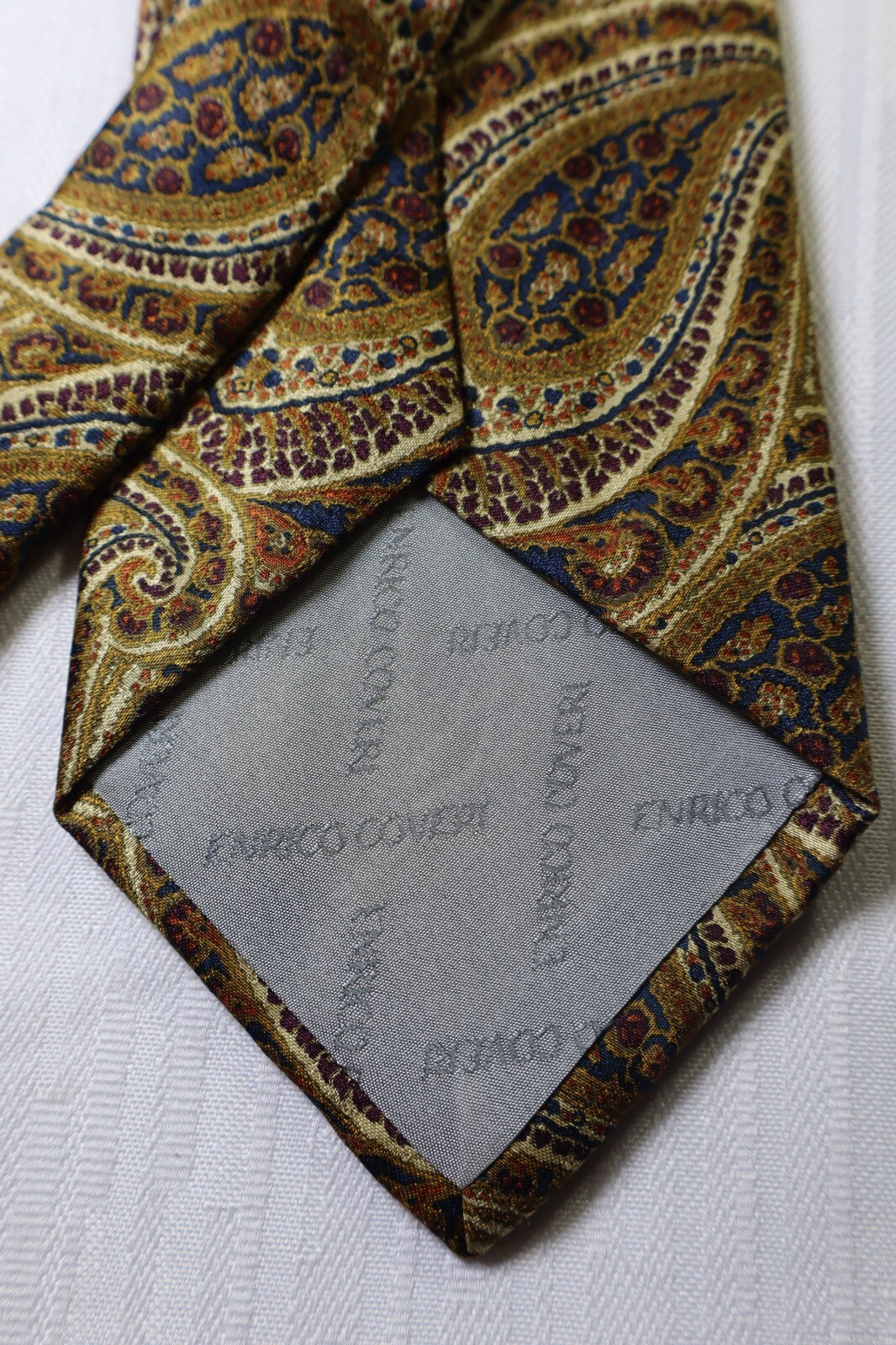 ENRICO COVERI 100% SILK TIE SETA CRAVATTA NECKTIE MADE IN ITALY VINTAGE CLASSIC