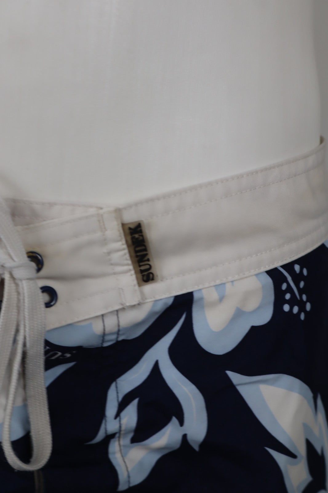 SUNDEK COSTUME PANTALONCINO MARE UOMO TG 34 MAN SWIMSUIT VINTAGE CASUAL SURF