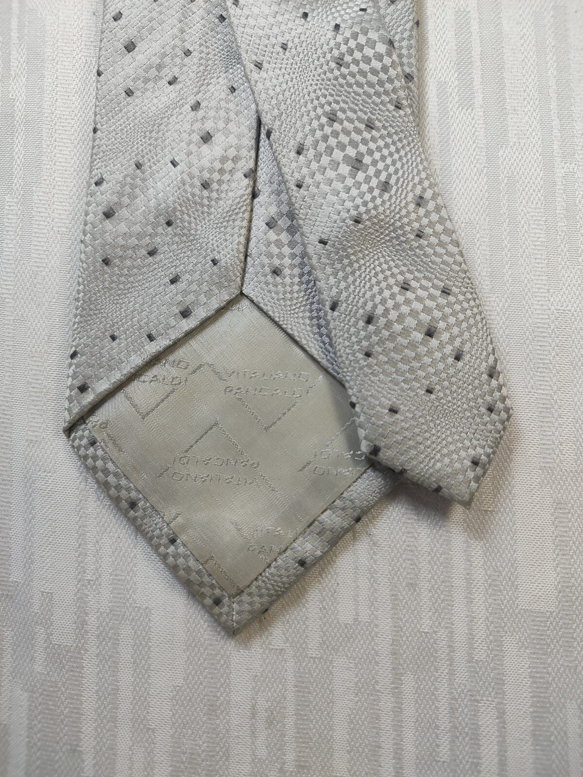 VITALINO PANCALDI 100% SILK TIE SETA CRAVATTA NECKTIE MADE IN ITALY CLASSIC