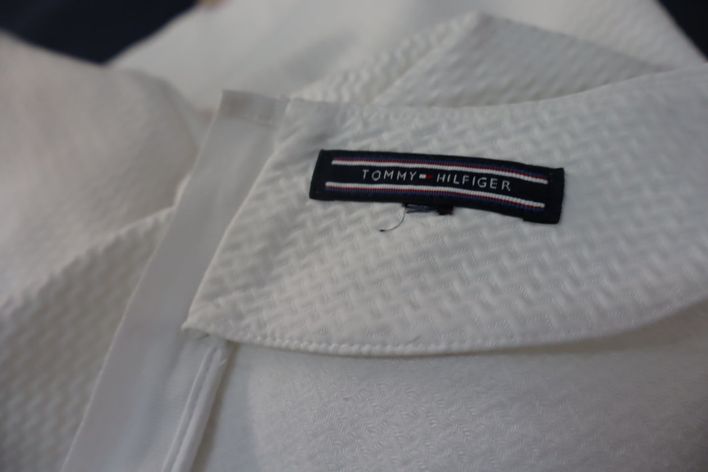 TOMMY HILFIGER MAGLIA DONNA TG M WOMAN CASUAL VINTAGE TOP T-SHIRT COTONE CON ZIP