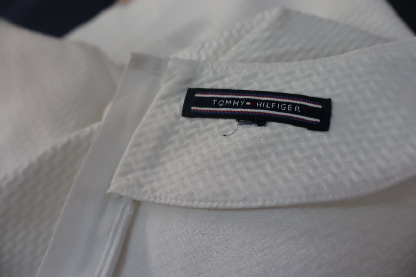 TOMMY HILFIGER MAGLIA DONNA TG M WOMAN CASUAL VINTAGE TOP T-SHIRT COTONE CON ZIP