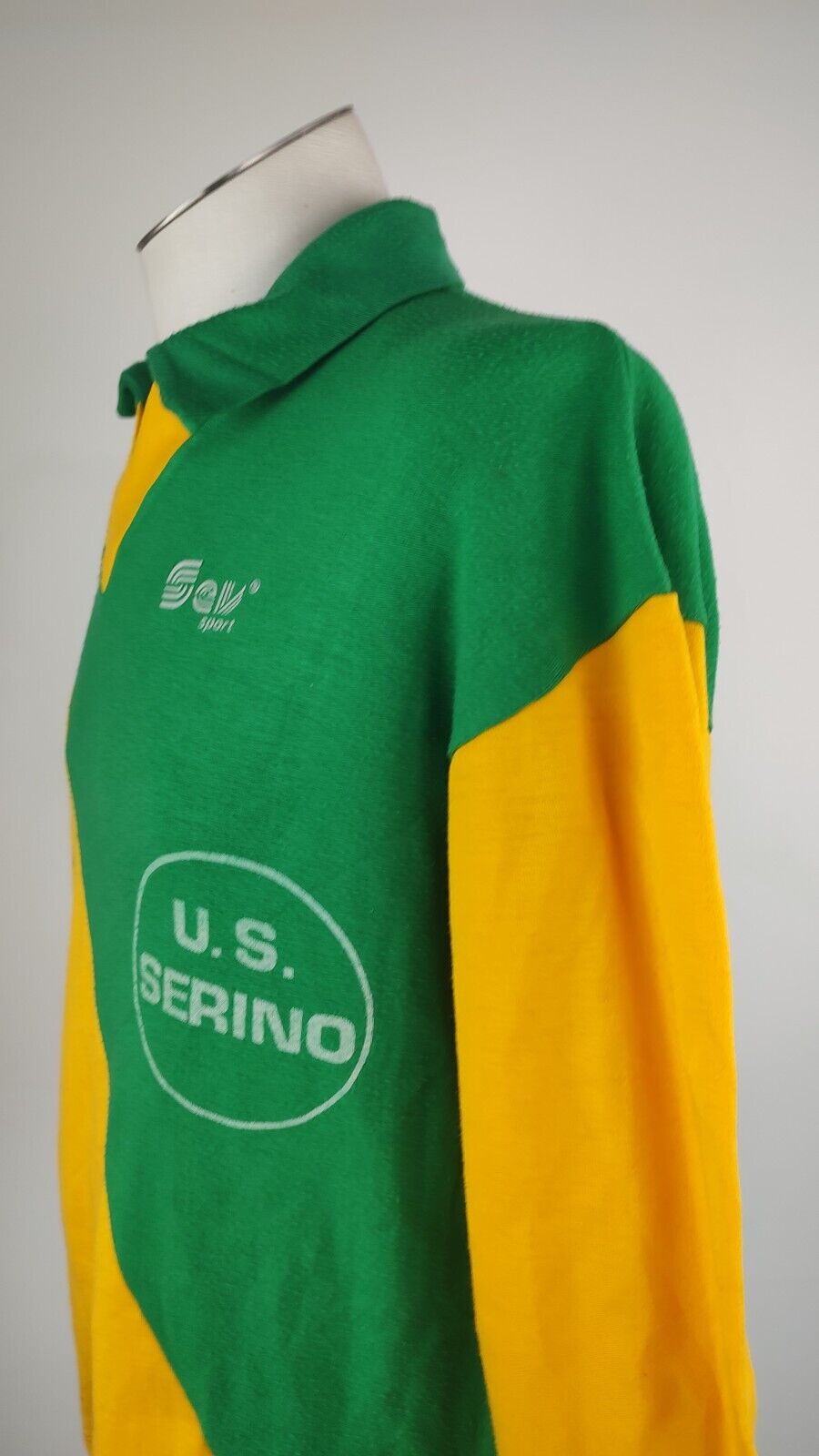 SEV SPORT SERINO MAGLIA CALCIO UOMO TG 6 SOCCER TRIKOT MAN JERSEY nr. 2