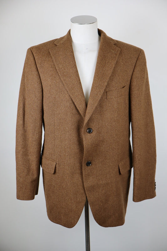 TOMMY HILFIGER BLAZER GIACCA LANA UOMO Tg 54  MAN JACKET VINTAGE CASUAL WOOL