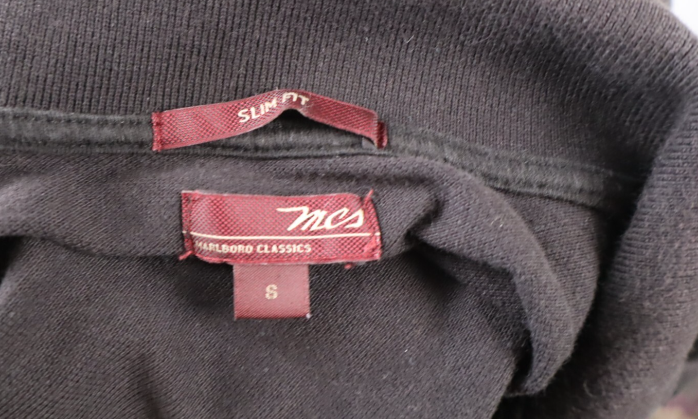 MARLBORO CLASSIC MAGLIA POLO UOMO TG. S SLIM MAN POLO SHIRT CASUAL VINTAGE