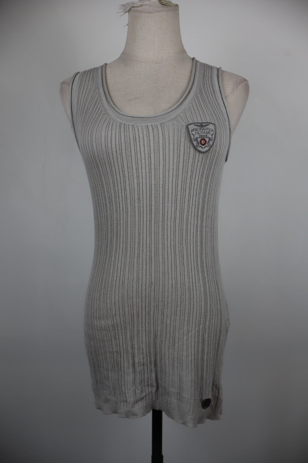 AERONAUTICA MILITARE MAGLIA SMANICATA T-SHIRT DONNA TG. M WOMAN CASUAL VINTAGE