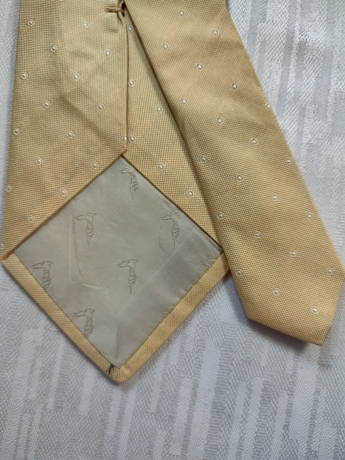 TRUSSARDI 100% SILK TIE SETA CRAVATTA NECKTIE MADE IN ITALY CLASSIC