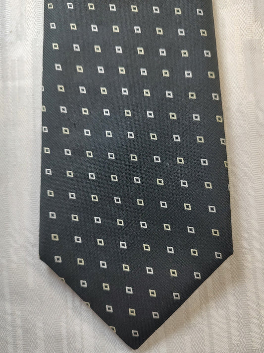 UNGARO 100% SILK TIE SETA CRAVATTA NECKTIE MADE IN ITALIA CLASSIC
