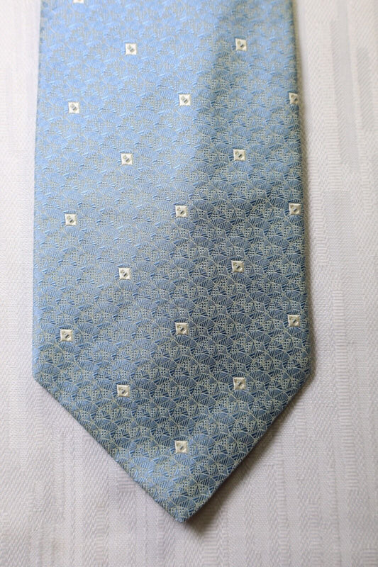 DINO ERRE 100% SETA SILK TIE CRAVATTA NECKTIE ITALY VINTAGE CLASSIC