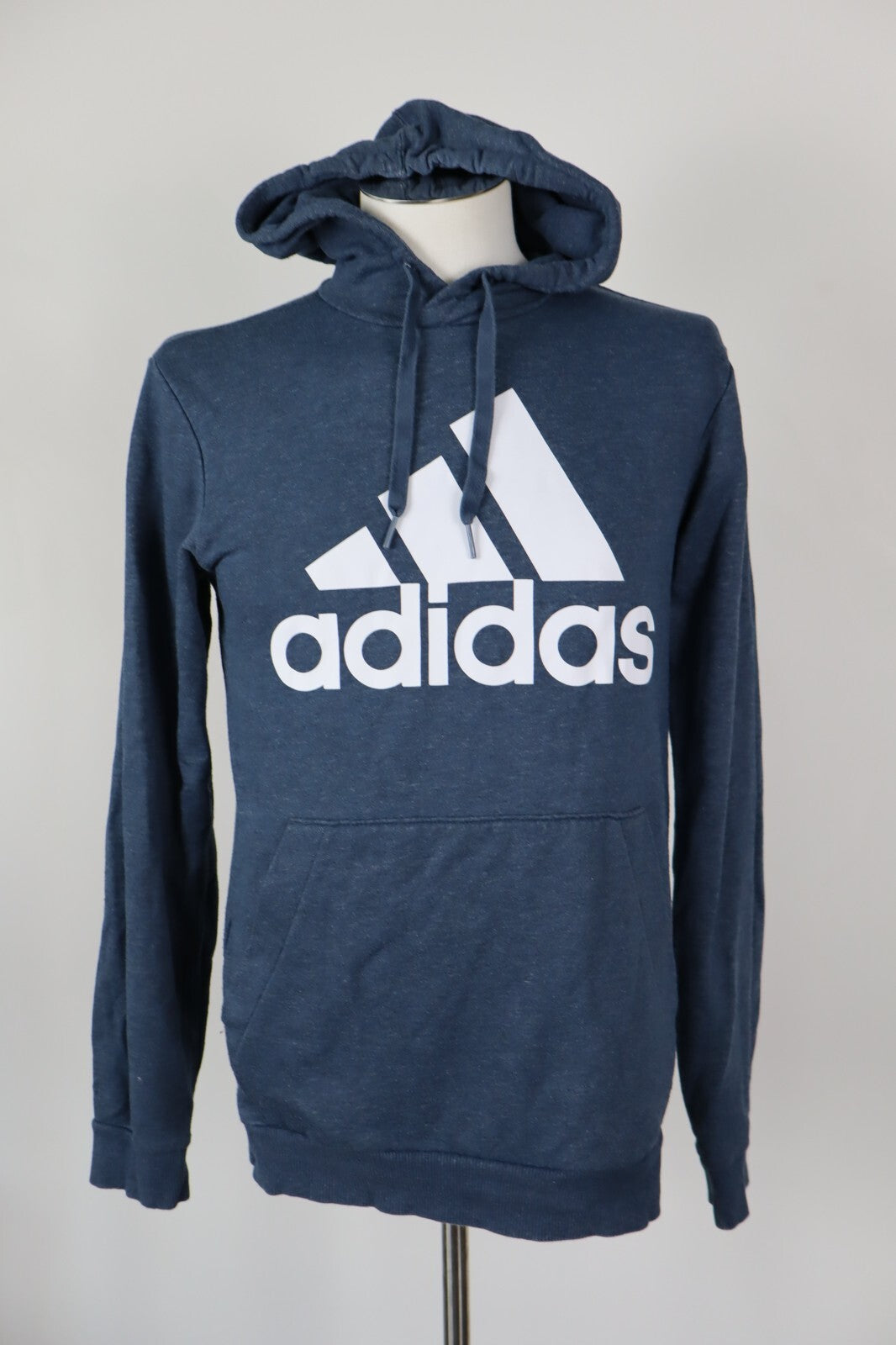ADIDAS FELPA CAPPUCCIO COTONE UOMO Tg M MAN COTTON JACKET SWEATSHIRT VINTAGE