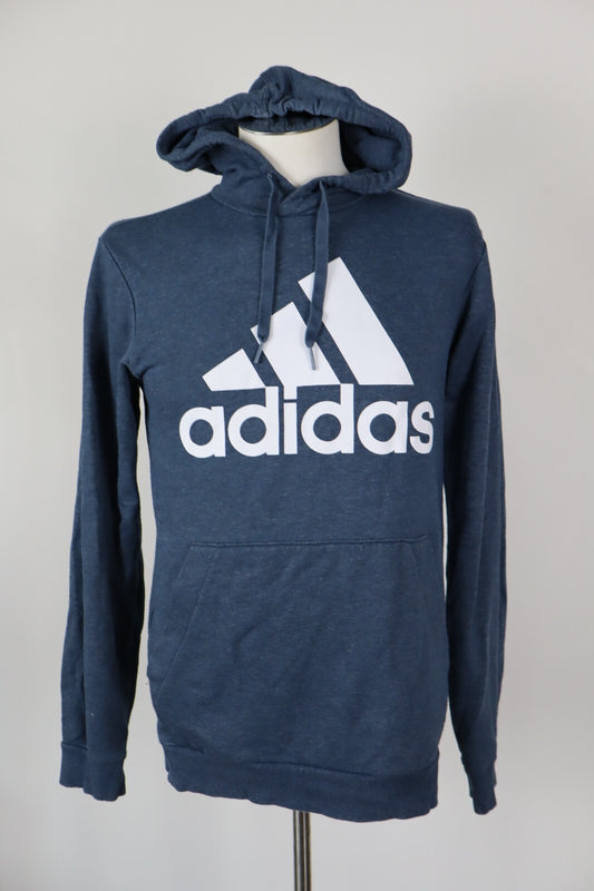 ADIDAS FELPA CAPPUCCIO COTONE UOMO Tg M MAN COTTON JACKET SWEATSHIRT VINTAGE