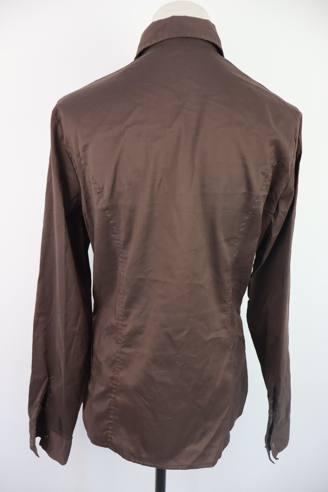 TRUSSARDI JEANS CAMICIA  DONNA TG. M WOMAN SHIRT CASUAL VINTAGE COTONE