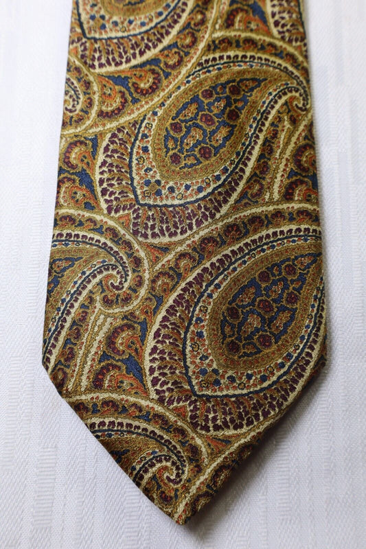 ENRICO COVERI 100% SILK TIE SETA CRAVATTA NECKTIE MADE IN ITALY VINTAGE CLASSIC
