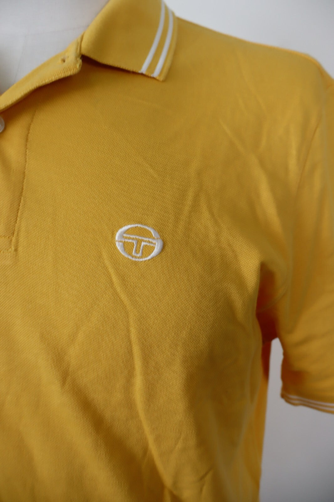 SERGIO TACCHINI MAGLIA POLO COTONE UOMO TG. L MAN T-SHIRT CASUAL VINTAGE