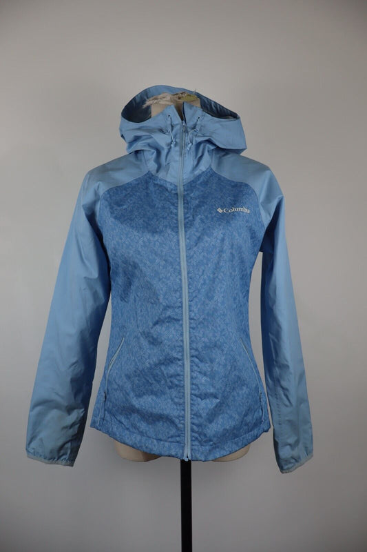 COLUMBIA FELPA CON ZIP GIACCA DONNA Tg XS WOMAN CASUAL VINTAGE SPORT JACKET