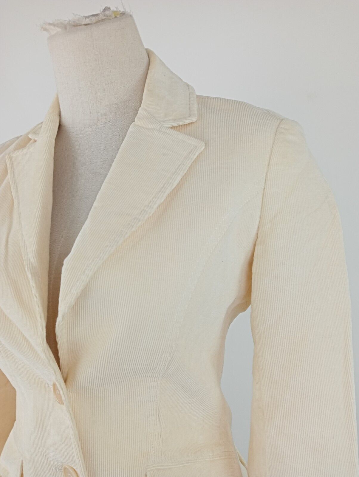 TOMMY HILFIGER BLAZER GIACCA DONNA COTONE 6 WOMAN VINTAGE CASUAL JACKET ITALY