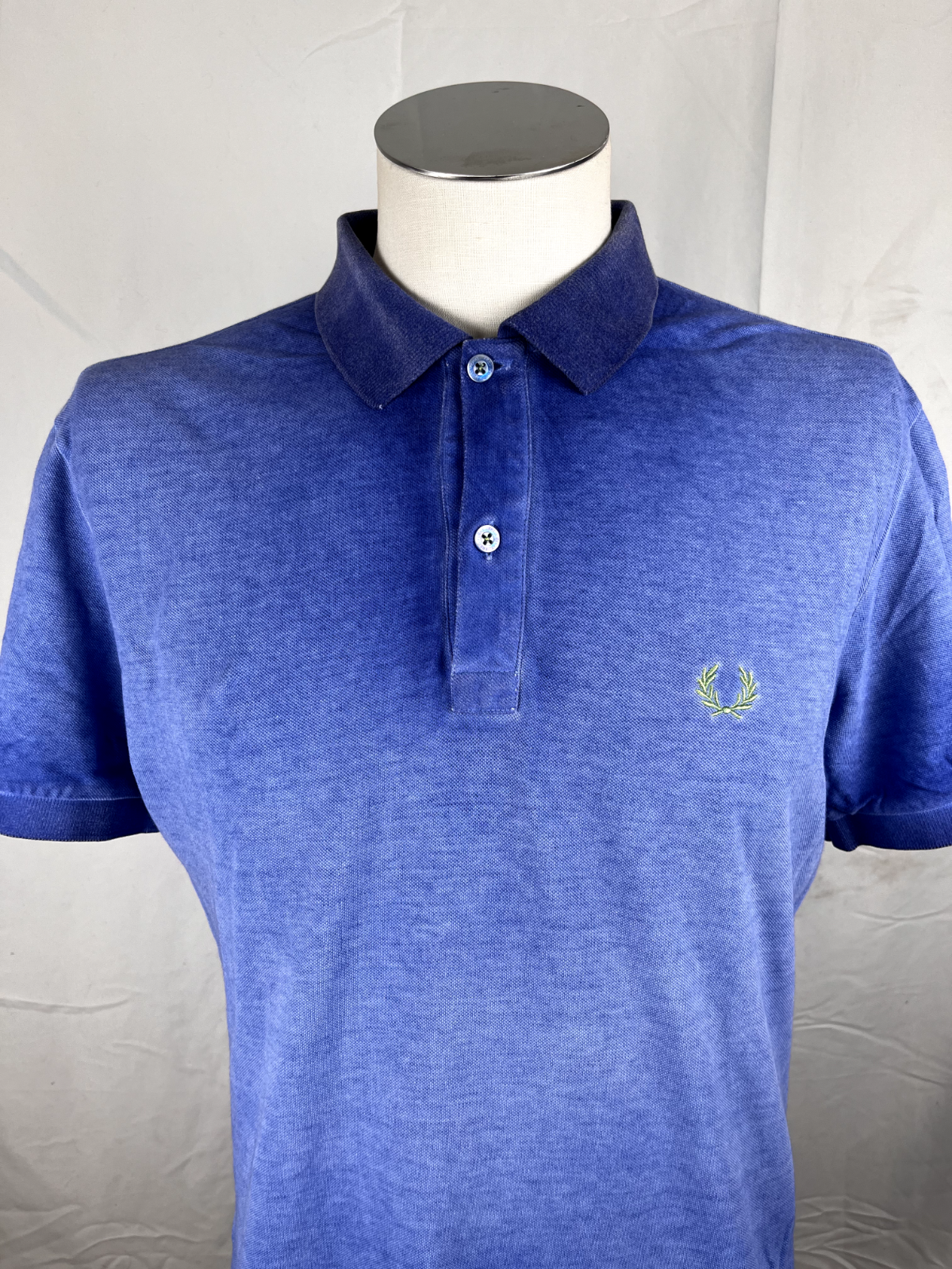 FRED PERRY POLO MAGLIA UOMO COTONE Tg. L MAN COTTON T-SHIRT CASUAL VINTAGE