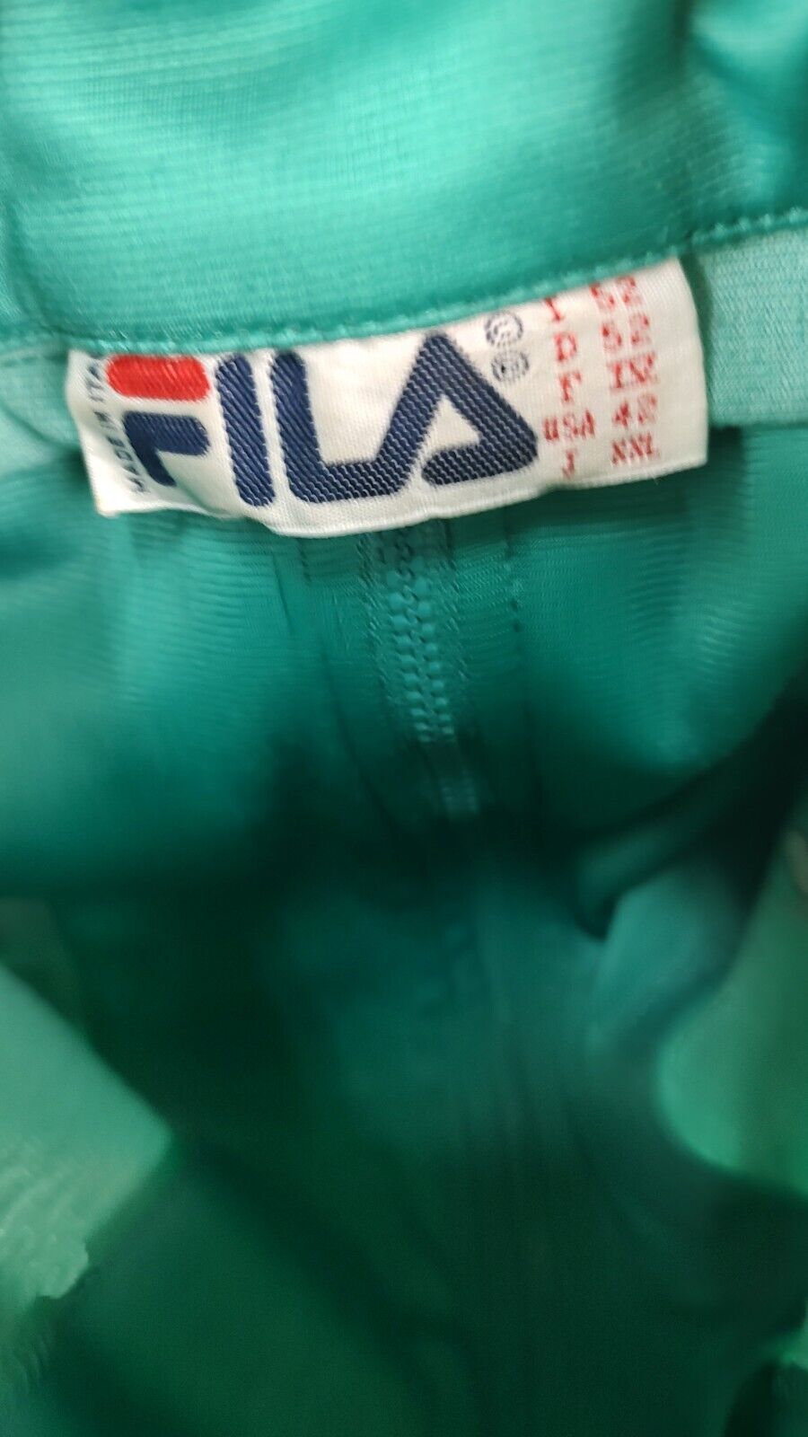 FILA GIACCA SPORTIVA UOMO Tg. 52/ 2XL MAN CASUAL SPORT JACKET