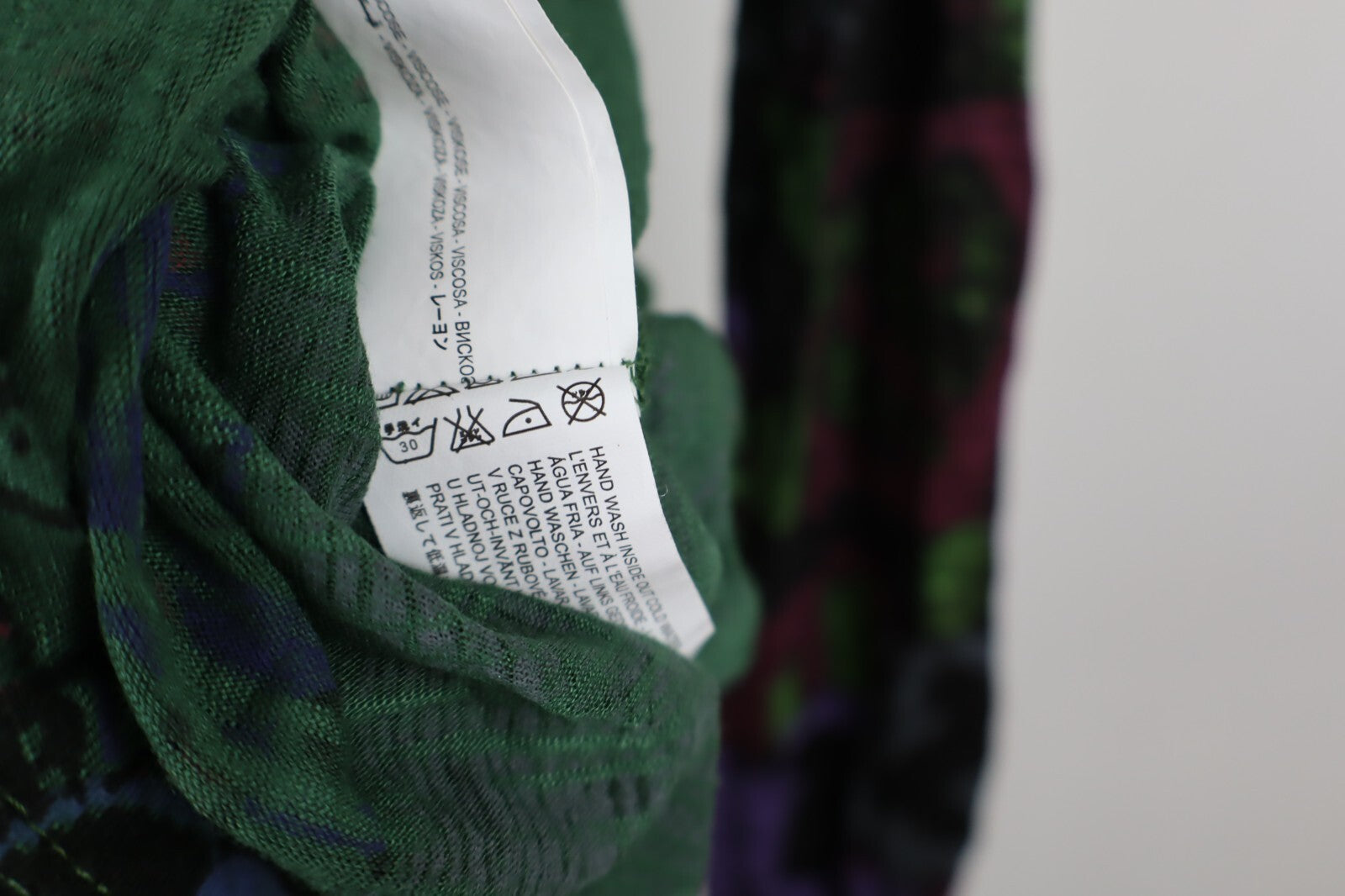 DESIGUAL VESTITO MANICHE LUNGHE DONNA TG. XS WOMAN CASUAL VINTAGE DRESS ABITO