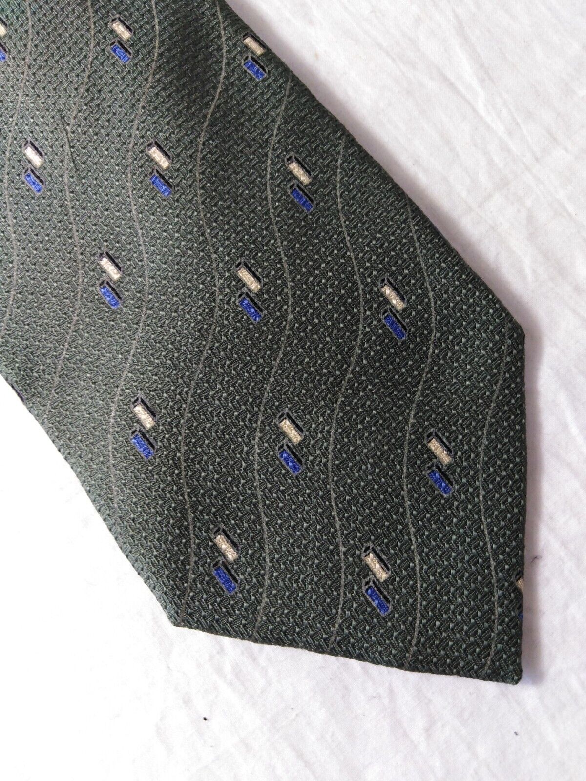 COPPOLA OTTAVIANO  SILK TIE SETA CRAVATTA SELF TIPPED NECKTIE MADE IN ITALY
