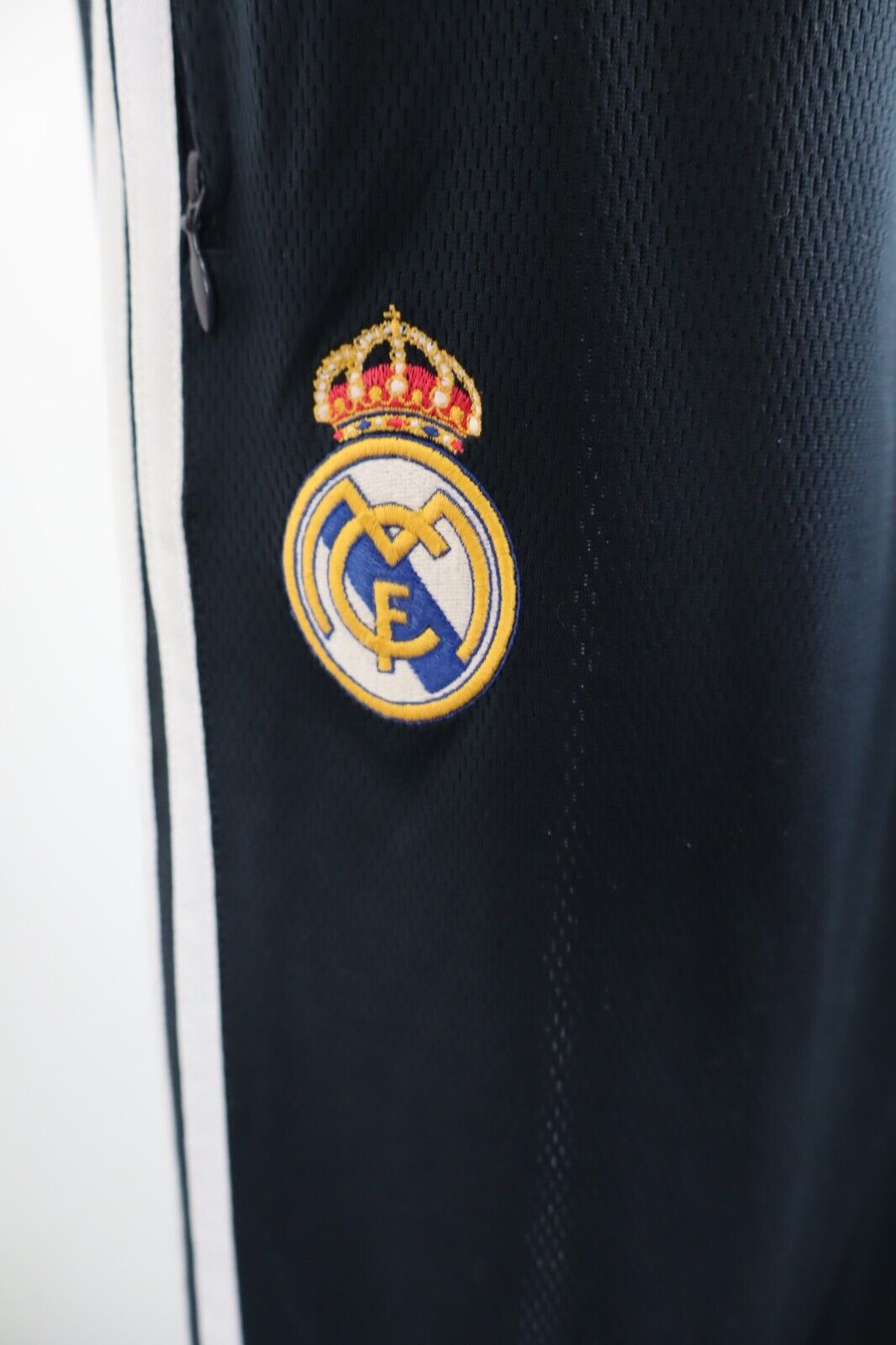 ADIDAS REAL MADRID PANTALONE CALCIO TUTA SPORT UOMO TG L MEN VINTAGE PANTS