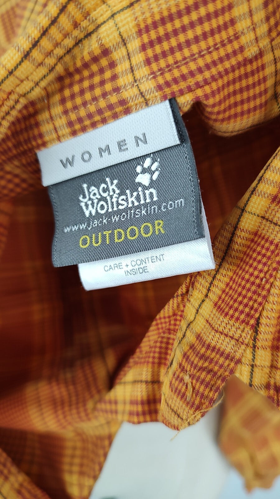 JACK WOLFSKIN CAMICIA  DONNA TG. XL WOMAN SHIRT CASUAL VINTAGE