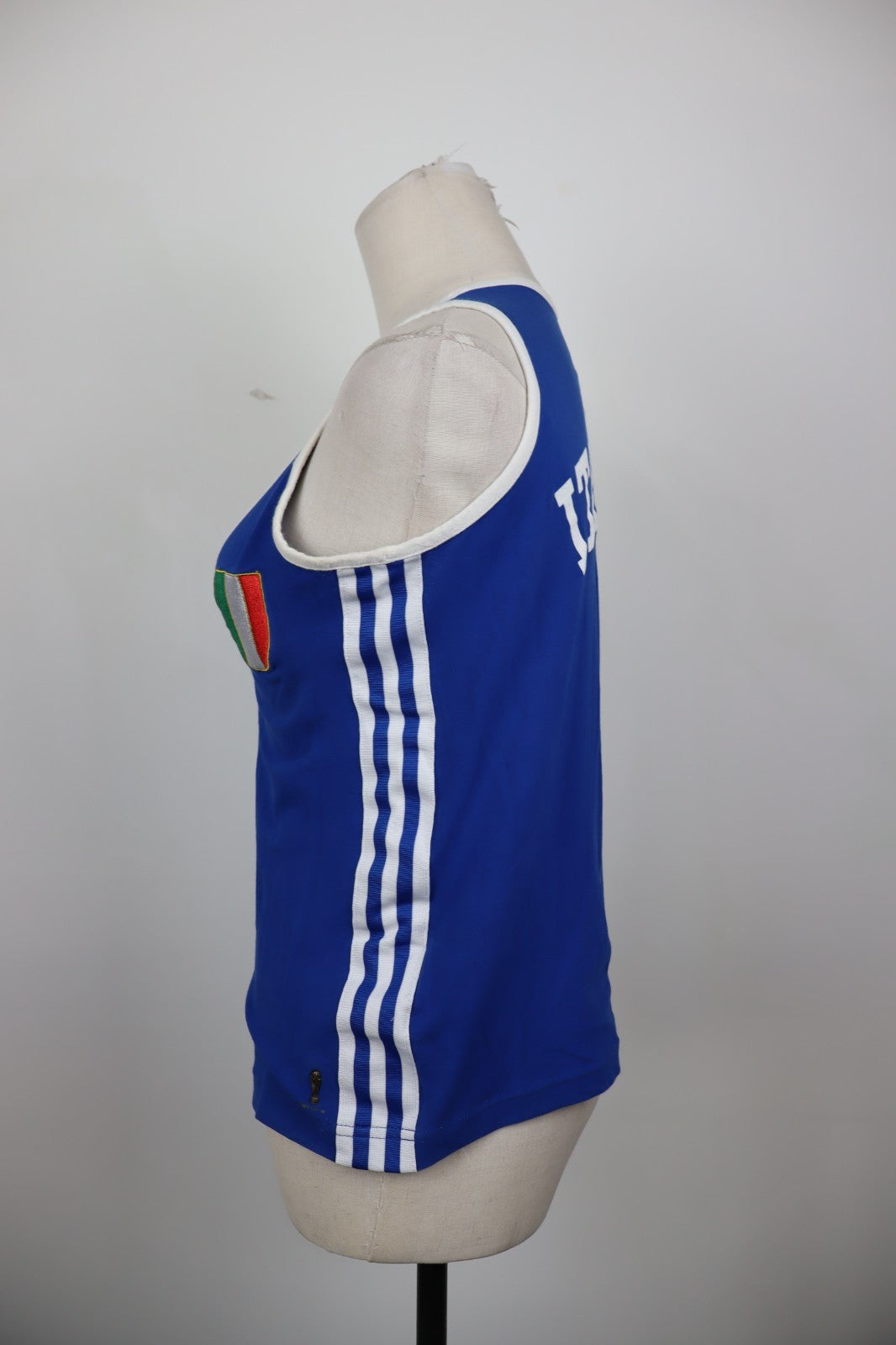 ADIDAS CANOTTA MAGLIA DONNA TG 40 ITALIA WOMAN CASUAL VINTAGE T-SHIRT TOP SPORT