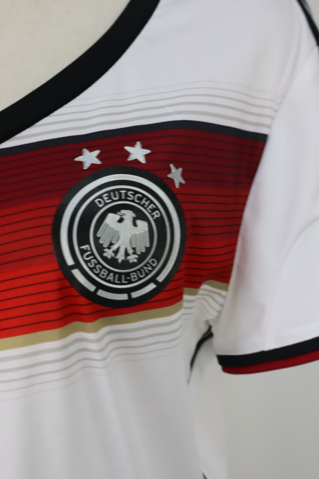 ADIDAS GERMANIA MAGLIA CALCIO DONNA Tg XL 52/54 WOMAN SOCCER VINTAGE JERSEY