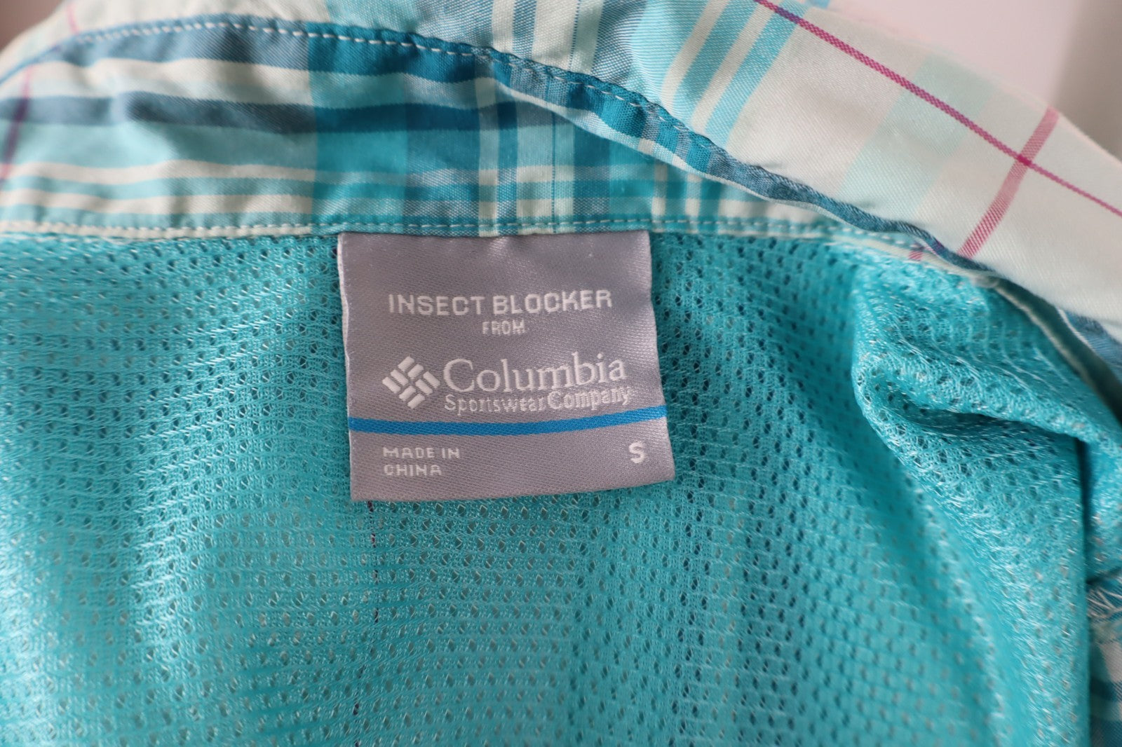 COLUMBIA CAMICIA UOMO COTONE TG. S MAN CASUAL VINTAGE COTTON SHIRT MANICA LUNGA