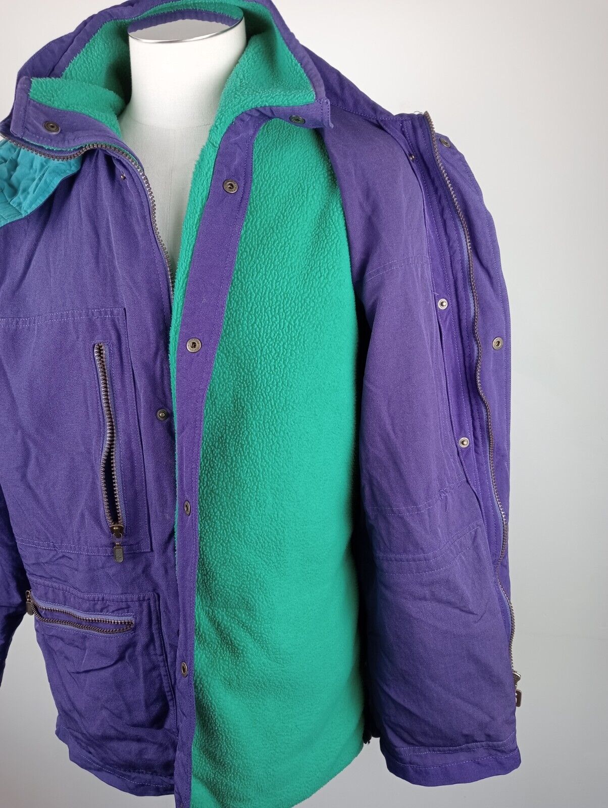FILA GIUBBINO IMBOTTITO UOMO Tg 48 MAN GIACCA CASUAL VINTAGE JACKET