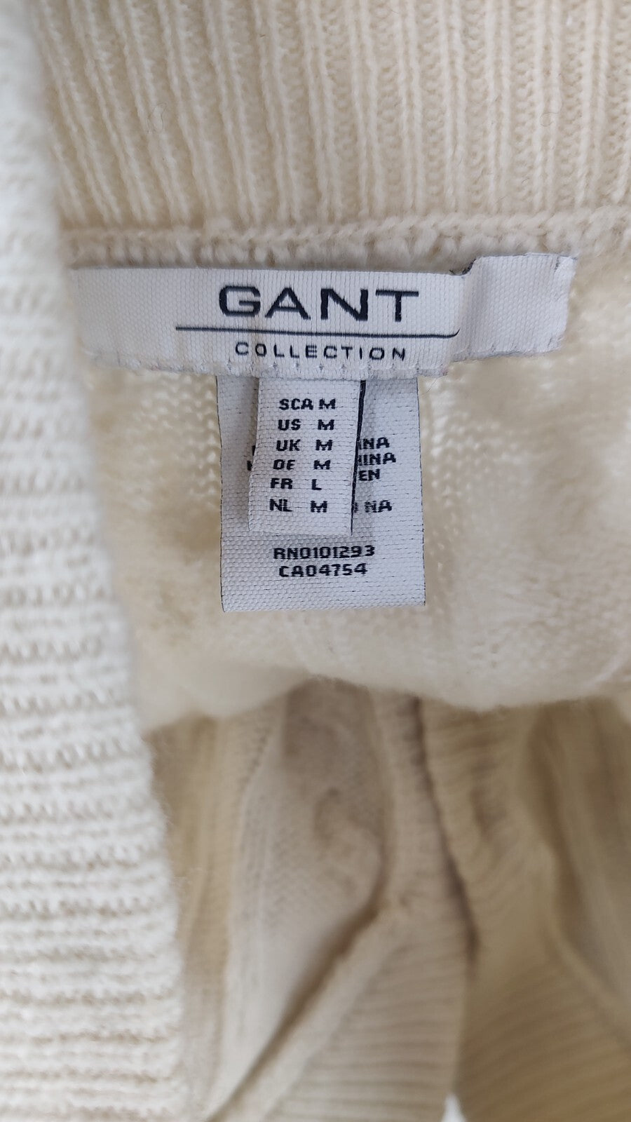GANT MAGLIONE CARDIGAN LANA DONNA Tg  M WOMAN CASUAL SWEATER VINTAGE