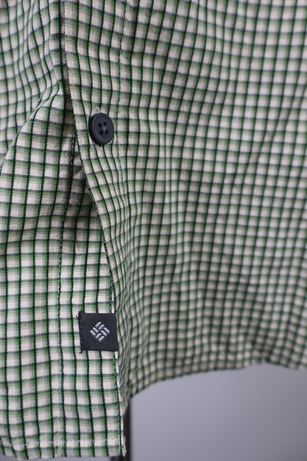 COLUMBIA CAMICIA UOMO TG. S MAN CASUAL VINTAGE  SHIRT COTONE COTTON