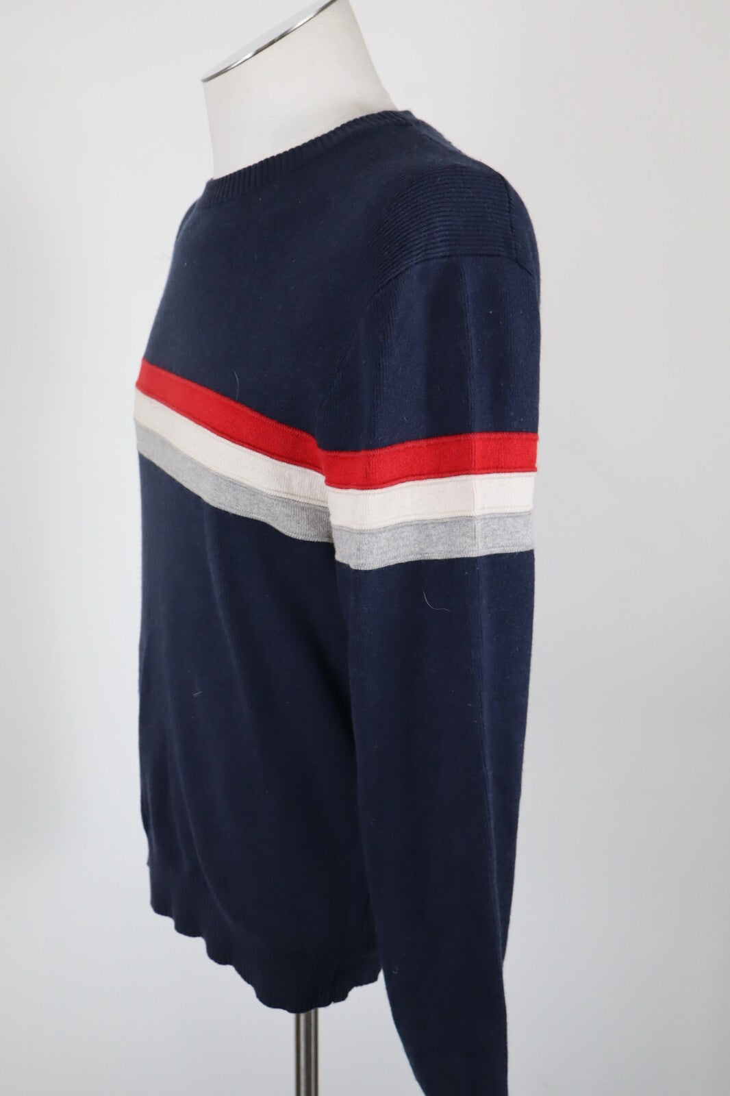 TOMMY HILFIGER MAGLIONE LANA WOOL VINTAGE UOMO Tg. S MAN SWEATER CASUAL