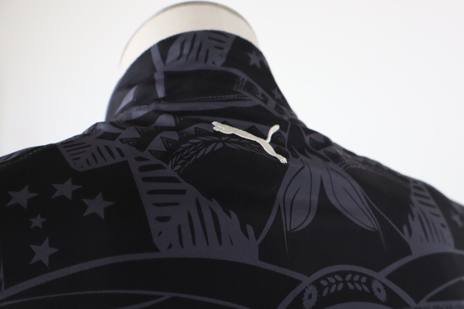 PUMA RUGBY SAMOA FELPA GIACCA UOMO Tg 44 46 MAN VINTAGE SPORT JACKET DOUBLE FACE