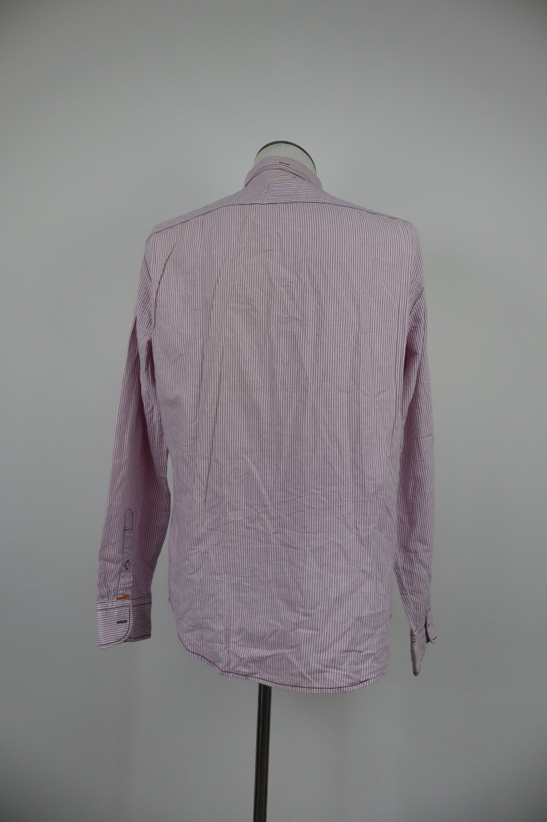 HUGO BOSS CAMICIA UOMO TG. L MAN CASUAL VINTAGE SHIRT COTONE COTTON