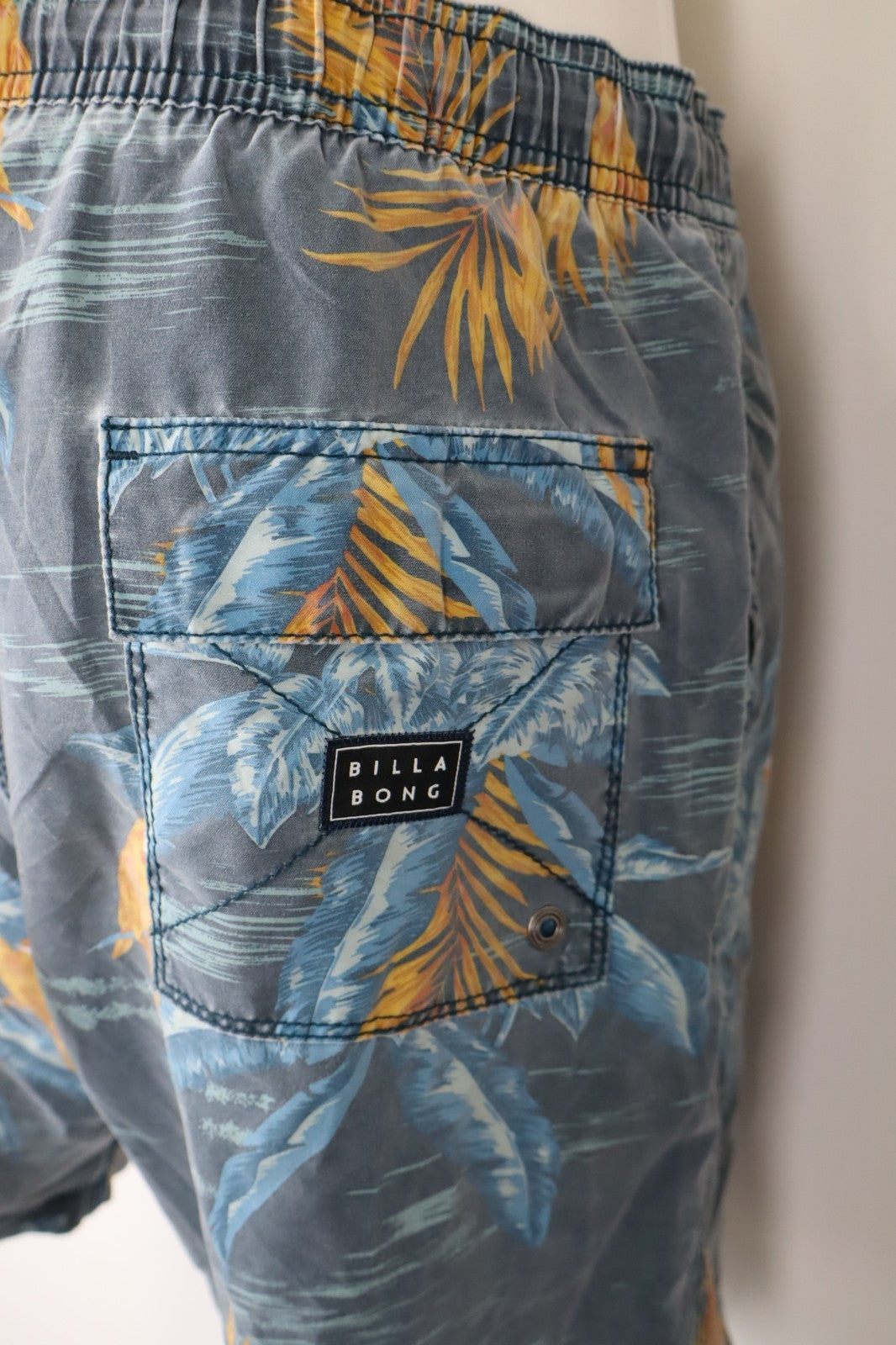 BILLABONG COSTUME PANTALONCINO MARE UOMO TG L MEN SWIMSUIT VINTAGE CASUAL