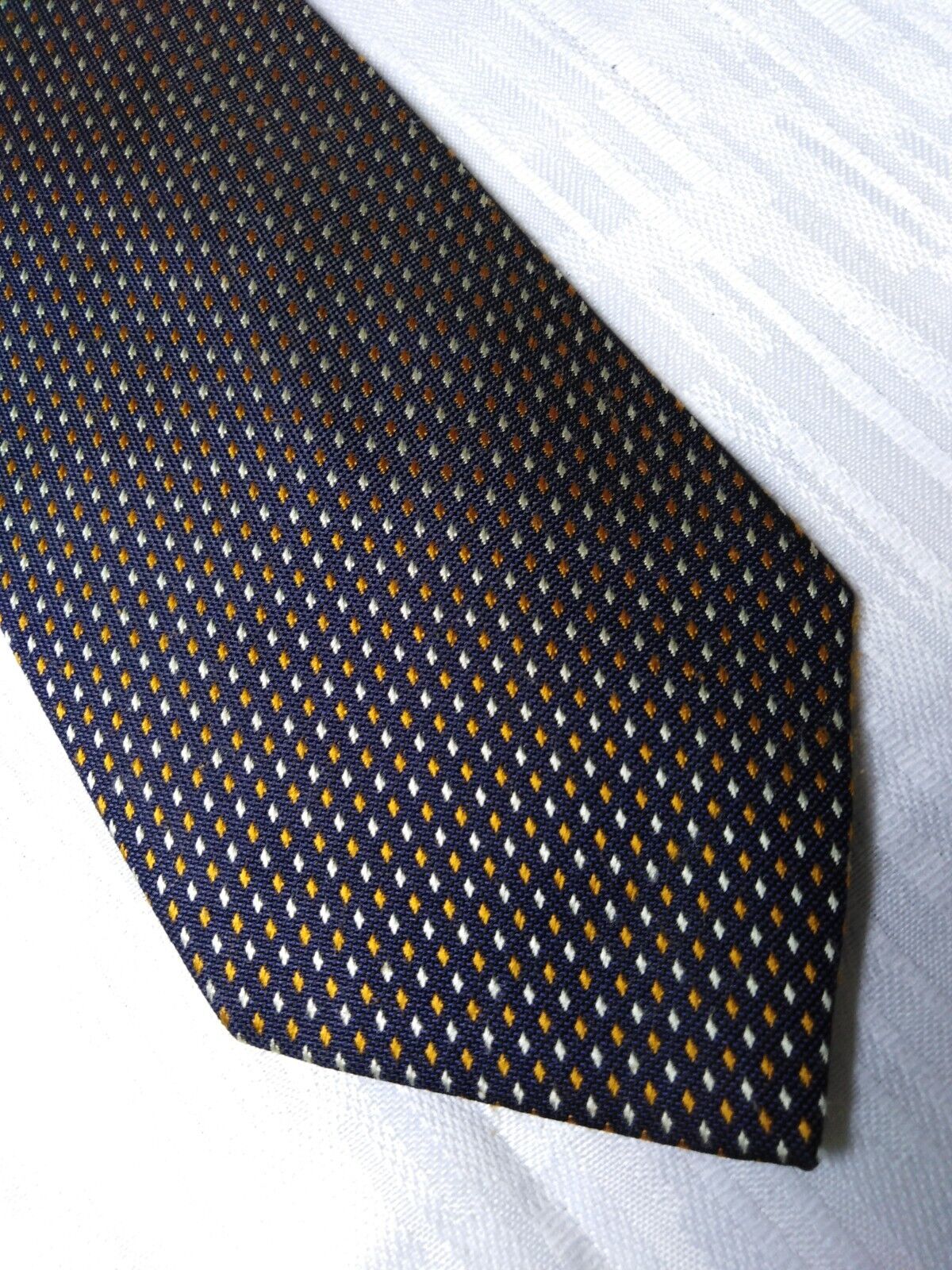 ANTONIO BASILE 100% SILK TIE SETA CRAVATTA NECKTIE MADE IN ITALY