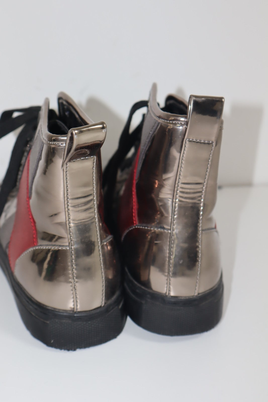 ARMANI JEANS SCARPE ANFIBI SHOES TG 37 / 6,5 SNEAKERS DONNA CASUAL