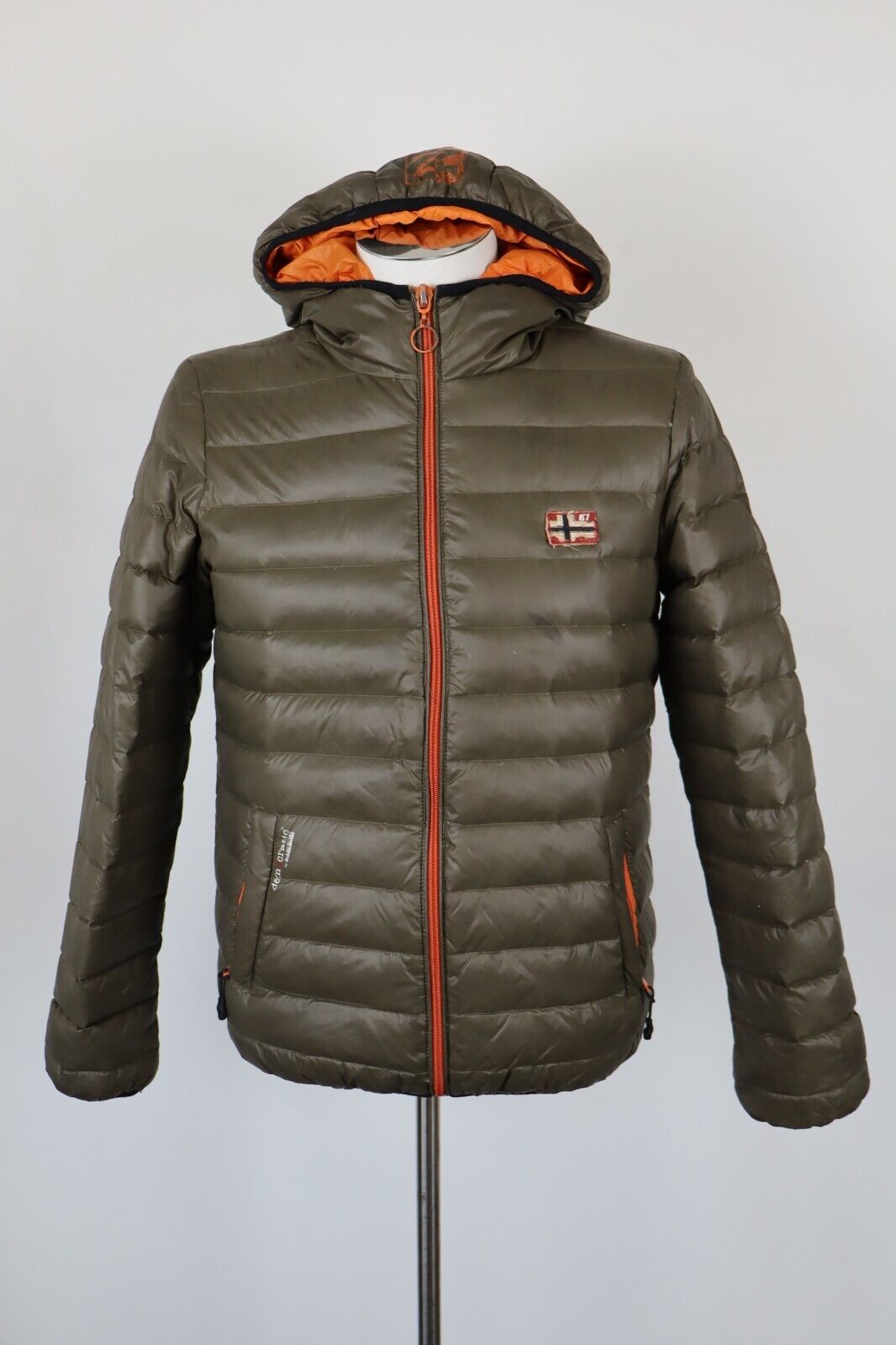 NAPAPIJRI GIUBBINO PIUMINO UOMO TG. L MAN CASUAL VINTAGE DOWN JACKET