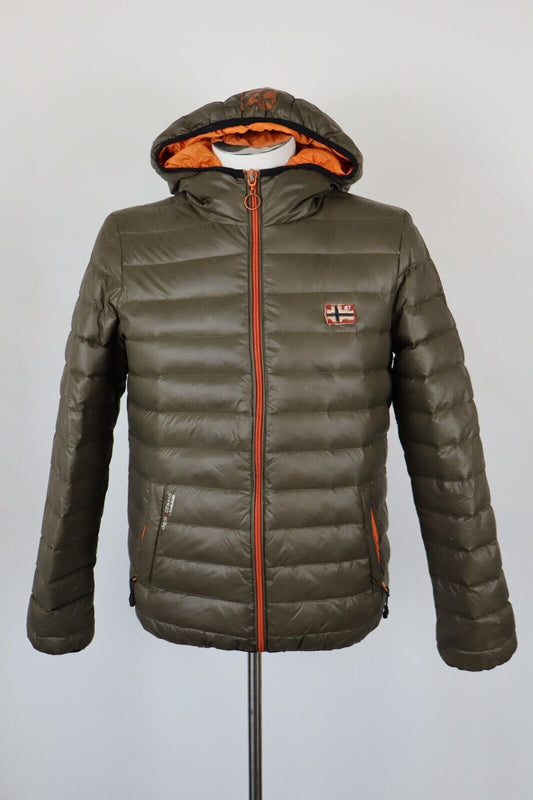 NAPAPIJRI GIUBBINO PIUMINO UOMO TG. L MAN CASUAL VINTAGE DOWN JACKET