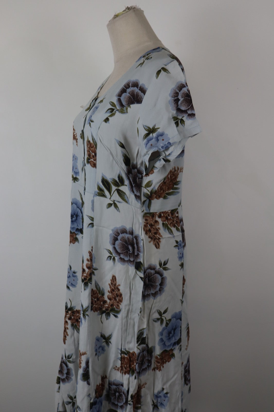 COCOON VESTITO DONNA TG. L/XL WOMAN CASUAL VINTAGE DRESS ABITO COTONE